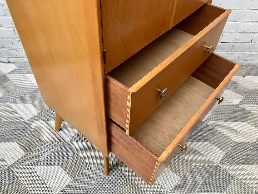 Miniature : Vintage Retro Drawers Cabinet #612