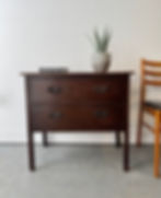 Small Vintage Chest of Drawers styled