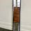 Miniature : Vintage Rectangular Wall Mirror Black Frame #958