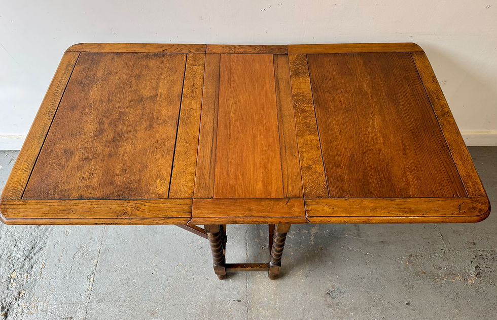 Thumbnail: Antique Gateleg Dining Table top