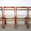 Miniature : MID CENTURY DINING CHAIRS x 4