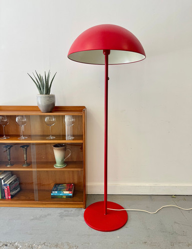 Vintage Red Brasa 365+ Floor Lamp by IKEA | Design by Davies