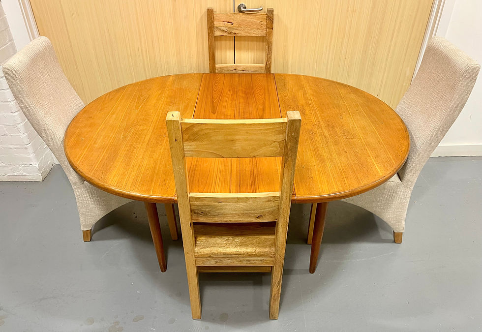 Miniatura: Pair of Contemporary Upholstered Dining Chairs