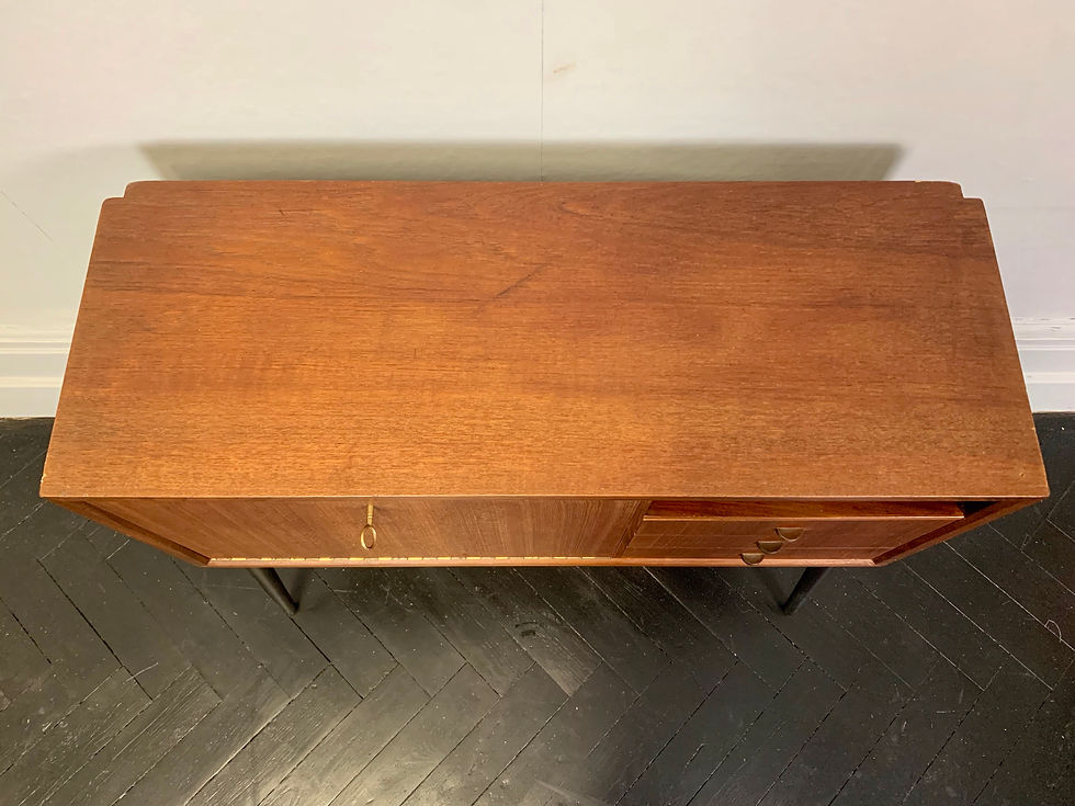 Miniatura: Vintage Sideboard Drawers Cupboard Danish Royal System #920