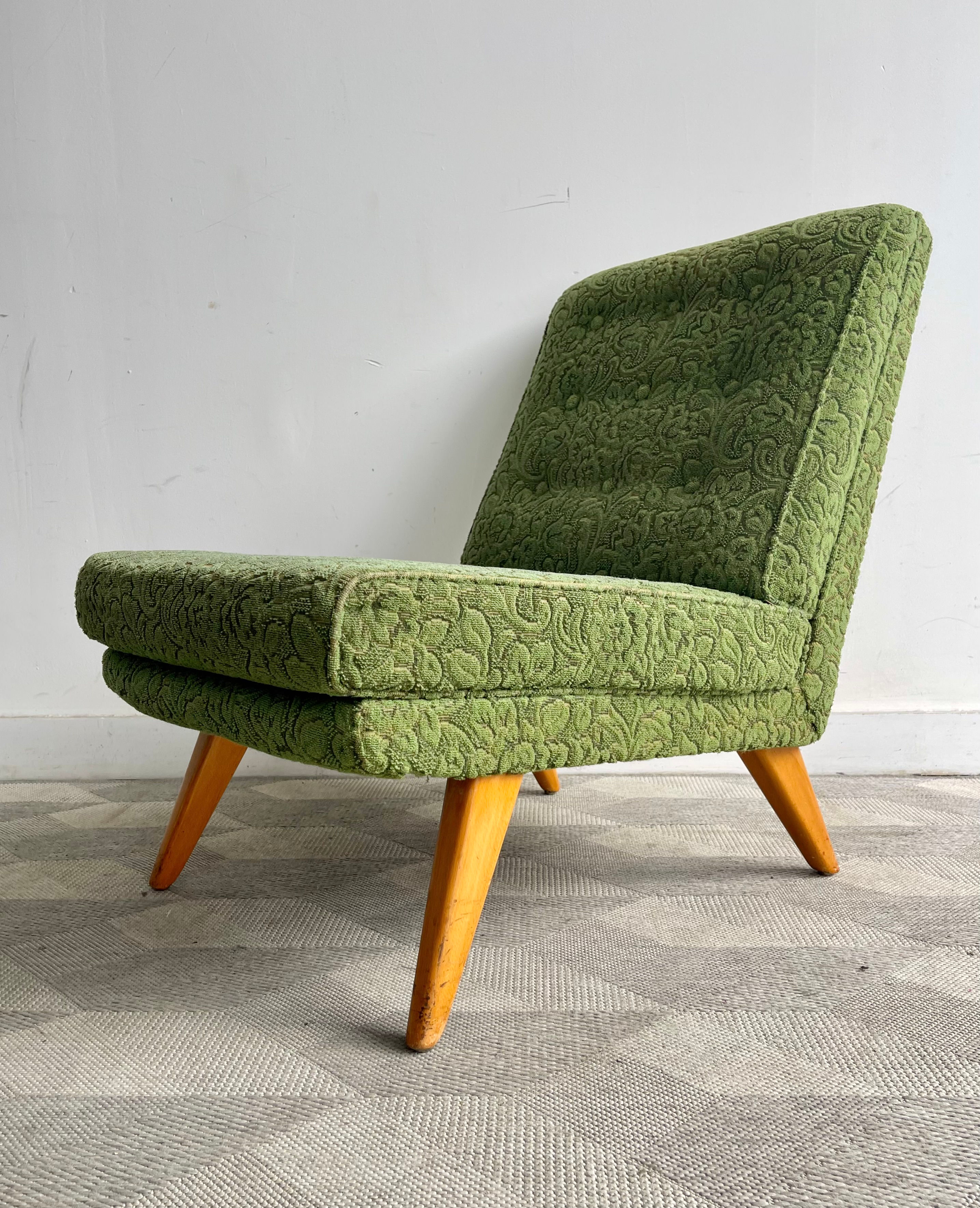 Vintage Green G Plan Side Chair Model B403