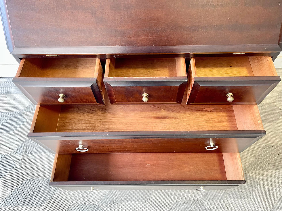 Miniatura: Vintage Stag Bureau with Drawers
