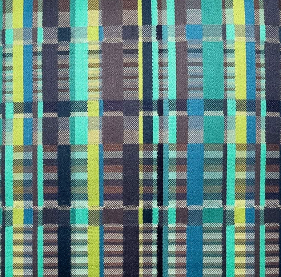 Gavotte Jade Large Square Cushion by Margo Selby details