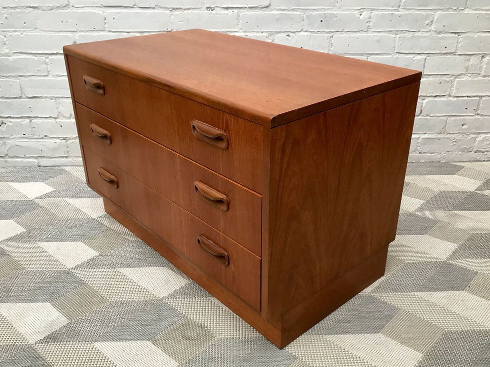 Miniature : Vintage Retro Chest of Drawers G Plan #555