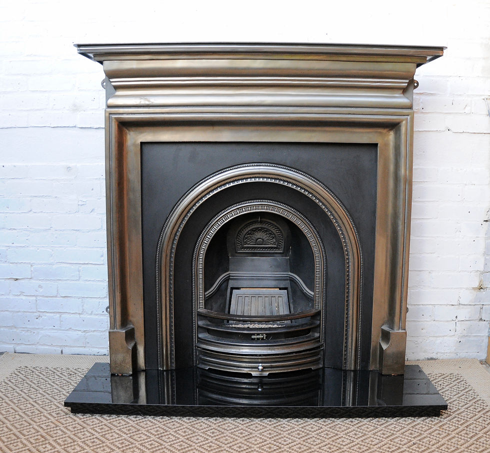 RECLAIMED MODERN FIREPLACE