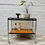 Miniature : Vintage Drinks Trolley Bar Cart by Howard Miller style