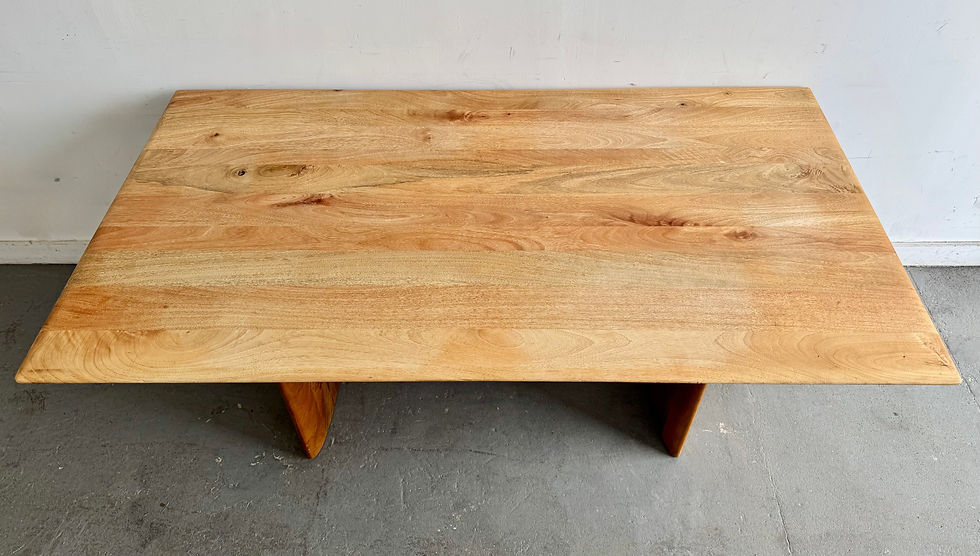 Miniatura: Large Minimalist Wooden Dining Table by West Elm