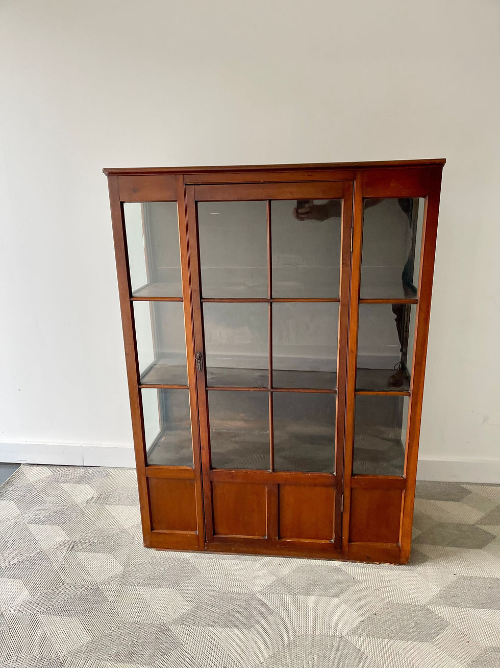 Miniature : Antique Glass Display Cabinet