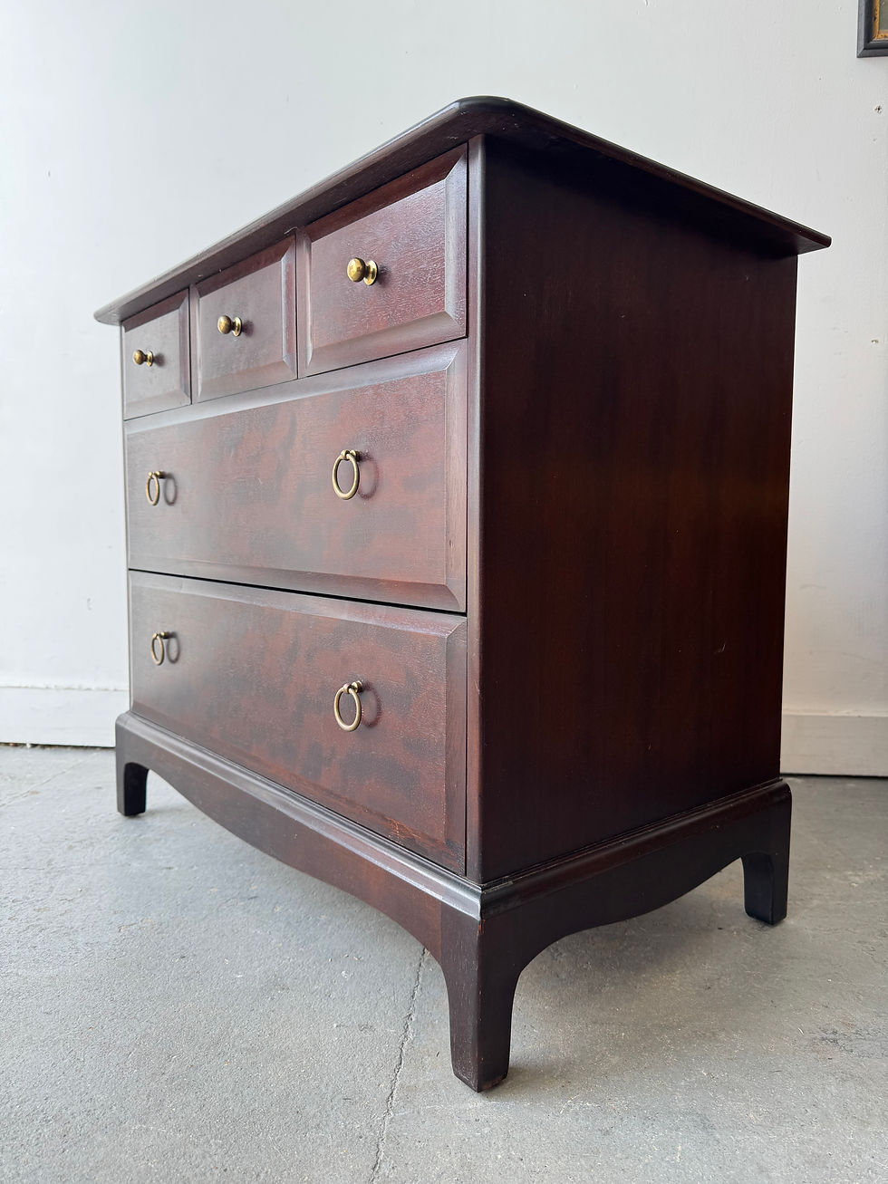 Thumbnail: Chest of Drawers by Stag Vintage right