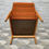 Miniature : Vintage Retro Side Chair Orange #587