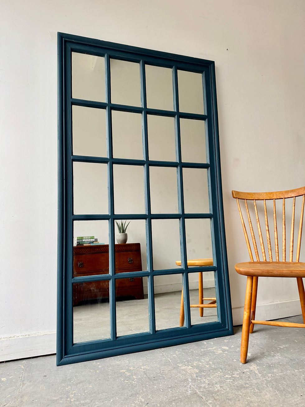 Thumbnail: Large Crittall Window Mirror