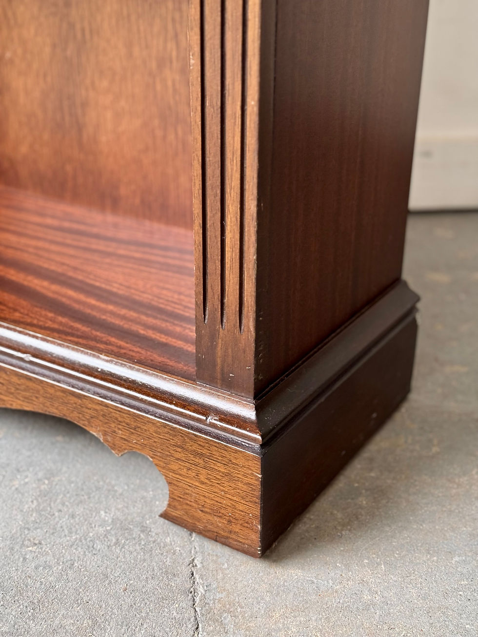 Miniatura: Traditional Style Bookcase with Adjustable Shelves feet