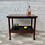 Miniature : Vintage Drinks Trolley Bar Cart Side Table #D16