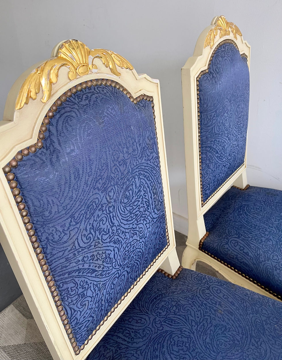 Miniatura: Set of 4 Louis XVI Style Dining Chairs