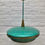 Miniatura: Turquoise Vintage Pendant Light Chandelier 1950s ca #188