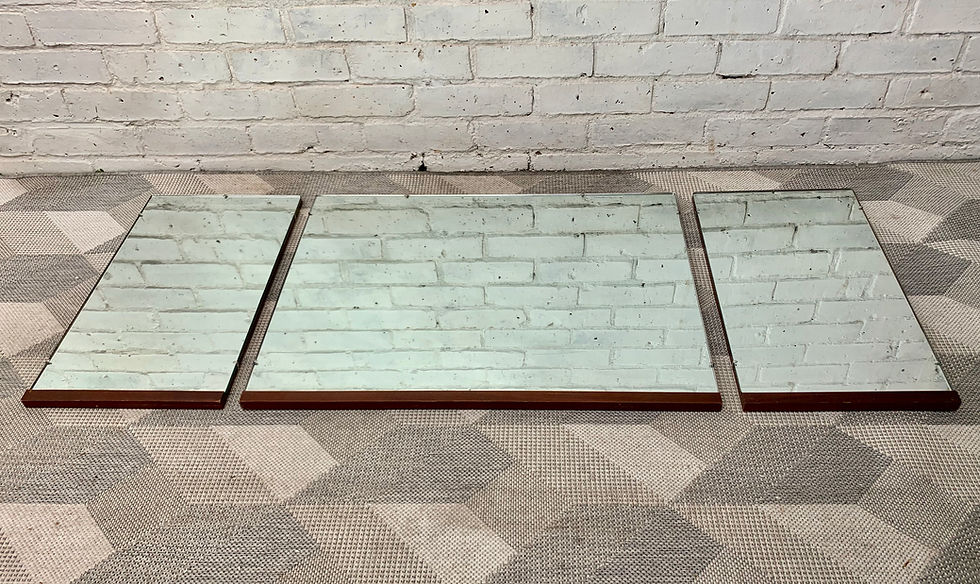 Miniatura: Vintage Set of 3 Wall Mirrors #D56