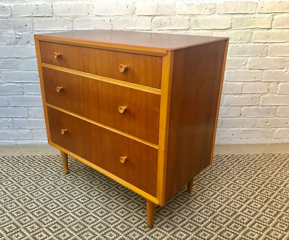 Miniature : Vintage Retro Chest of Drawers #410