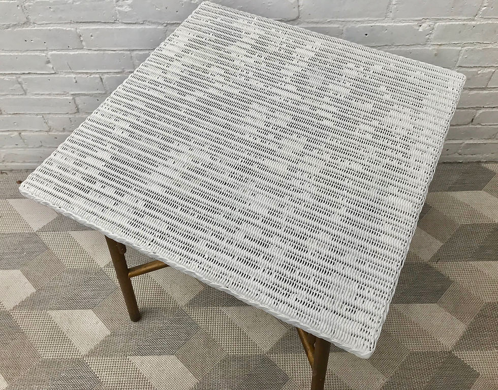 Miniatura: Vintage Lloyd Loom Dining Side Table #842