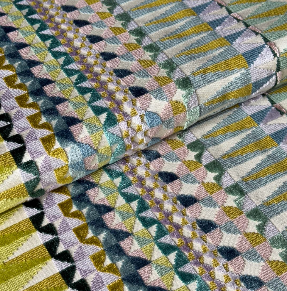 Lille Large Square Cushion by Margo Selby detail