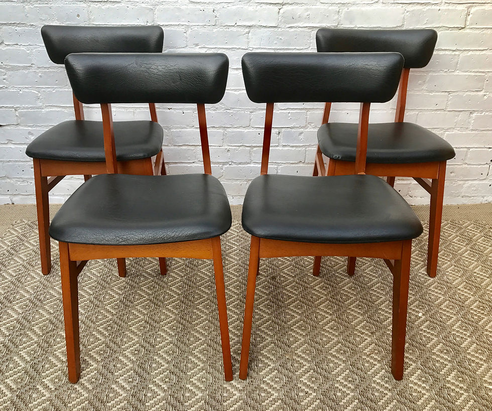 MID CENTURY DINING CHAIRS