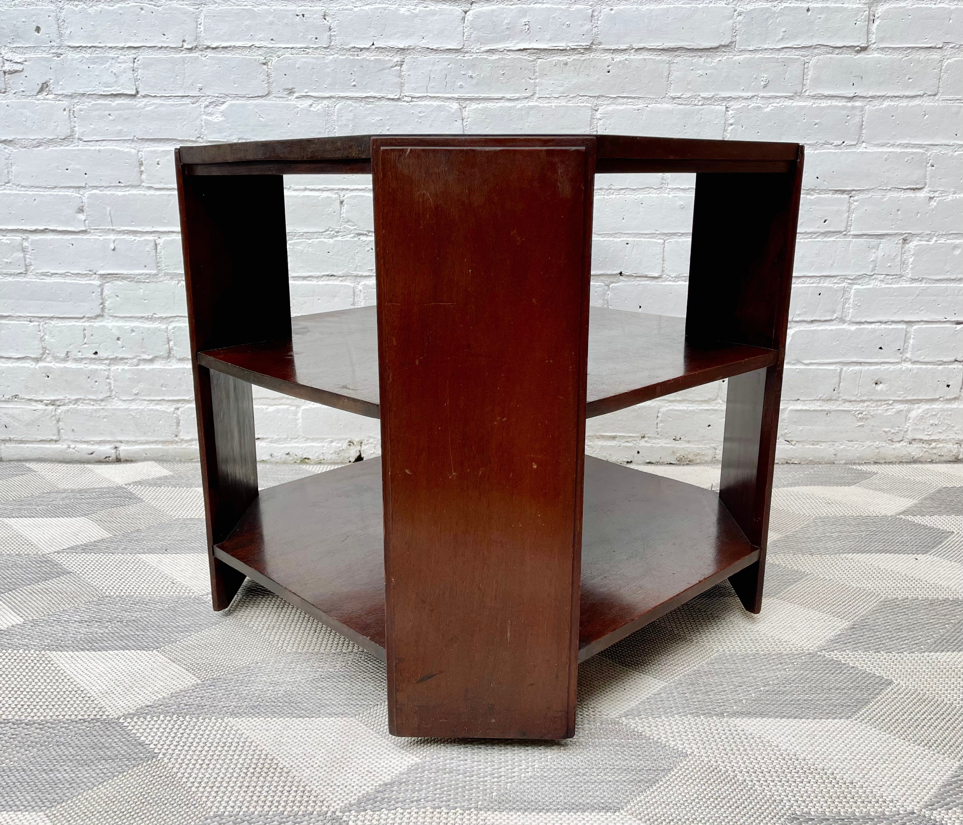 Art Deco Octagonal Coffee Table by Maple & Co