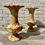Miniatura: Pair of Vintage Cast Iron Urns #D143