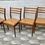 Miniature : Vintage G Plan Teak Dining Chairs Vinyl #605