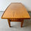 Miniatura: Vintage Wooden Coffee Table with Shelf end view