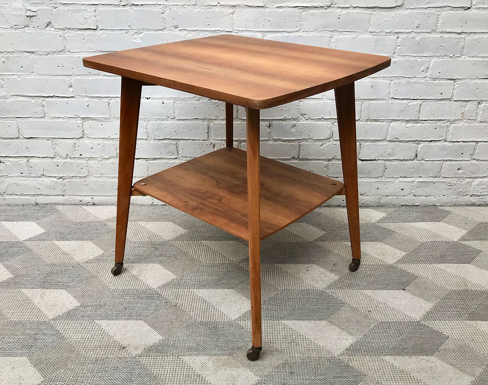 Vintage Square Side Table Coffee Table #889