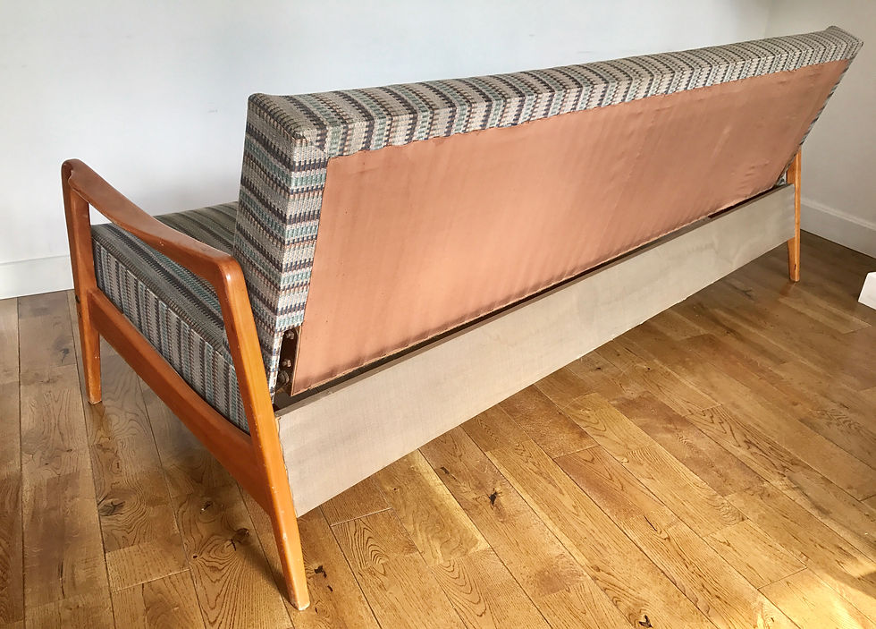 Miniatura: Vintage Retro Danish Style Sofa Bed #426