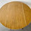 Thumbnail: Vintage Round Dining Table Drop Leaf top view