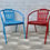 Miniatura: Vintage Pair of Garden Patio Chairs #D38