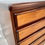 Miniature : Small Rosewood Filing Cabinet under Desk Storage Drawers
