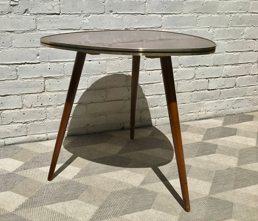 Miniature : Vintage Retro Coffee Side Table German #755