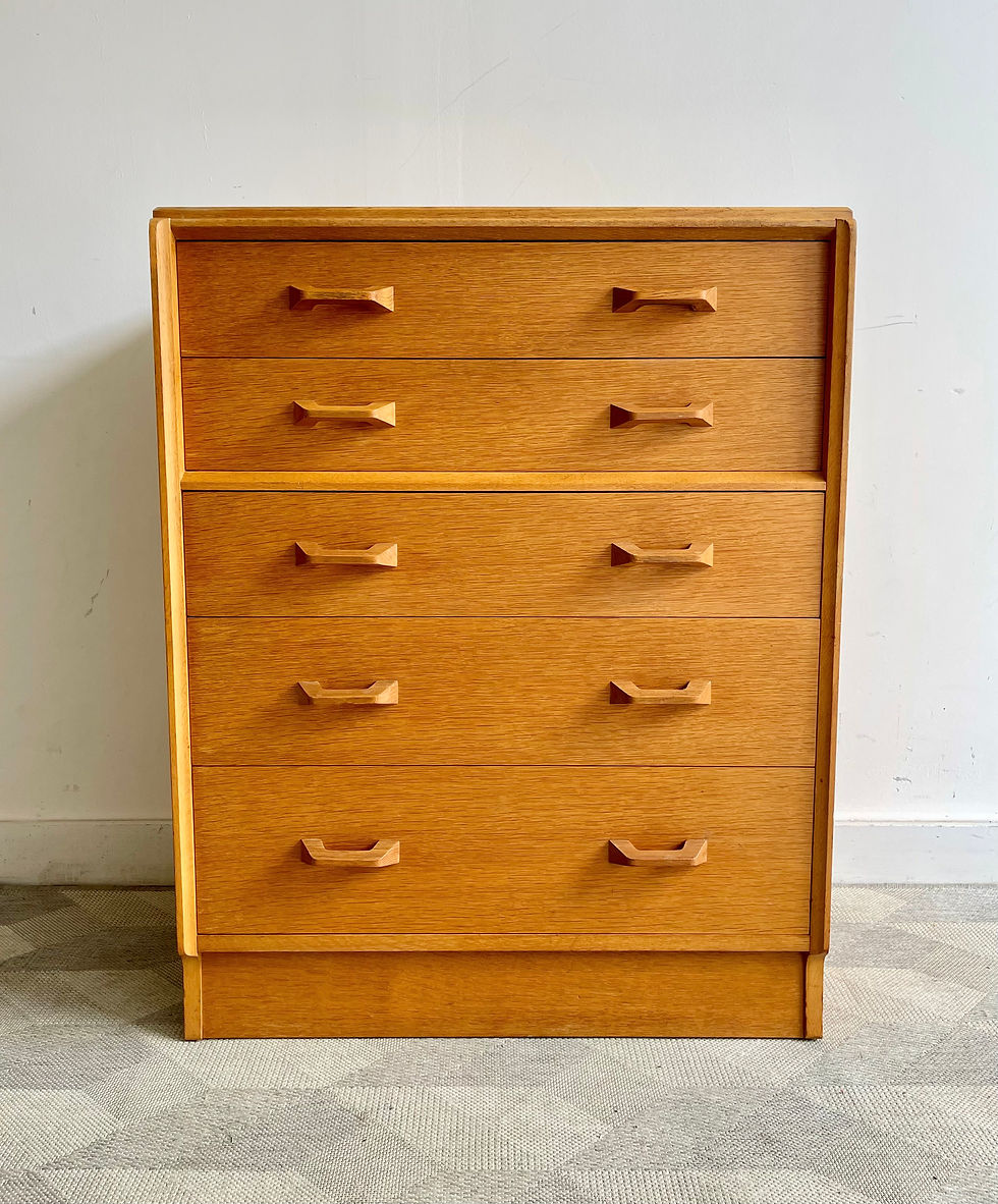 Vintage Chest of Bedroom Drawers by G Plan