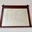 Thumbnail: Antique Mantelpiece Mirror with Mahogany Frame