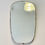 Miniature : Vintage Oval Wall Mirror with Bevelled Edge