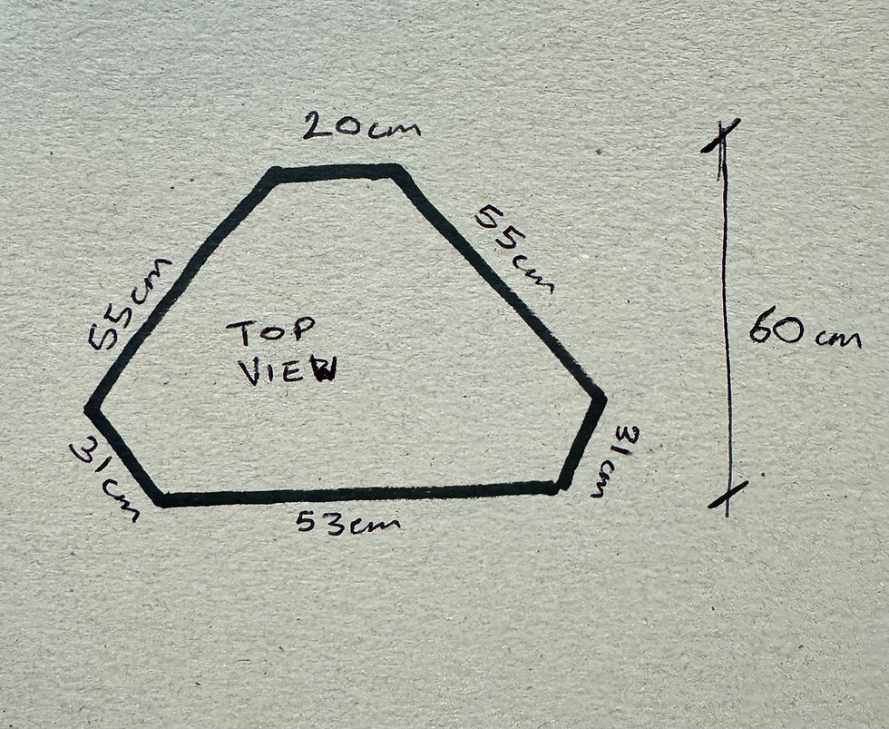 Miniatura: Vintage Corner TV Unit with Drawer by STAG