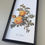 Miniature : PAIR ORIGINAL VINTAGE FLORAL PRINTS 1970's ca