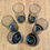 Miniatura: Set of 6 Vintage Drinking Glasses Smoked Glass Slovakia top