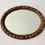 Miniatura: Vintage Oval Wall Mirror with Bevelled Edge