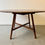 Miniature : Vintage oval Dining Table Drop Leaf side