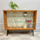 Miniature : Small Vintage Glass Bookshelf Cabinet styled