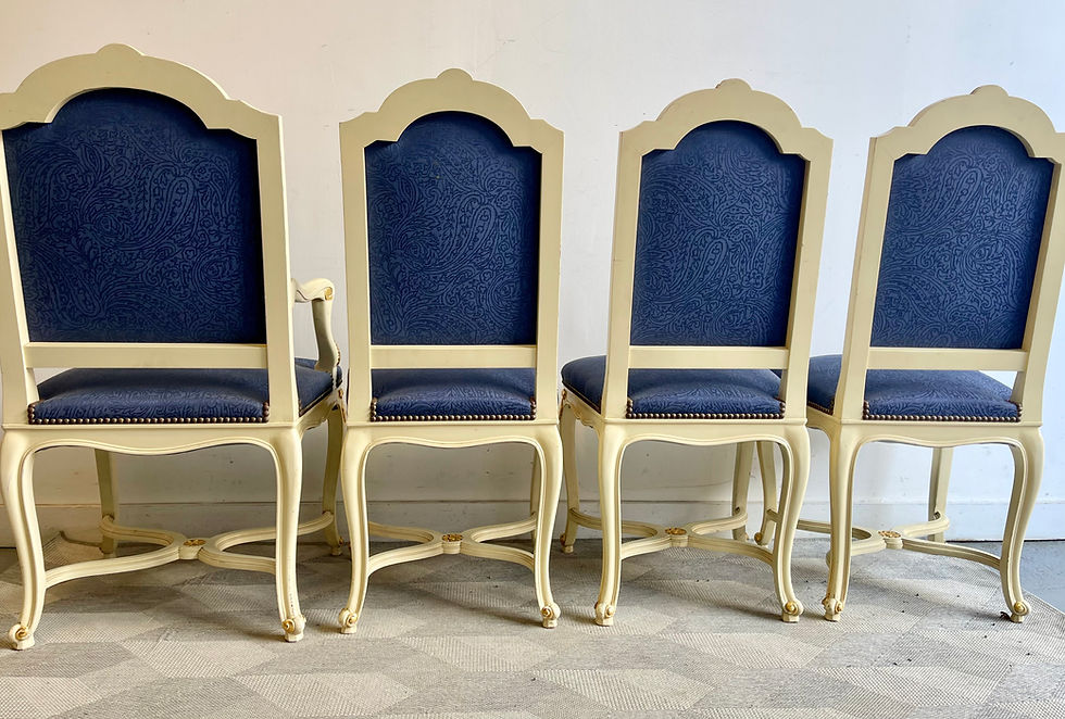 Miniatura: Set of 4 Louis XVI Style Dining Chairs
