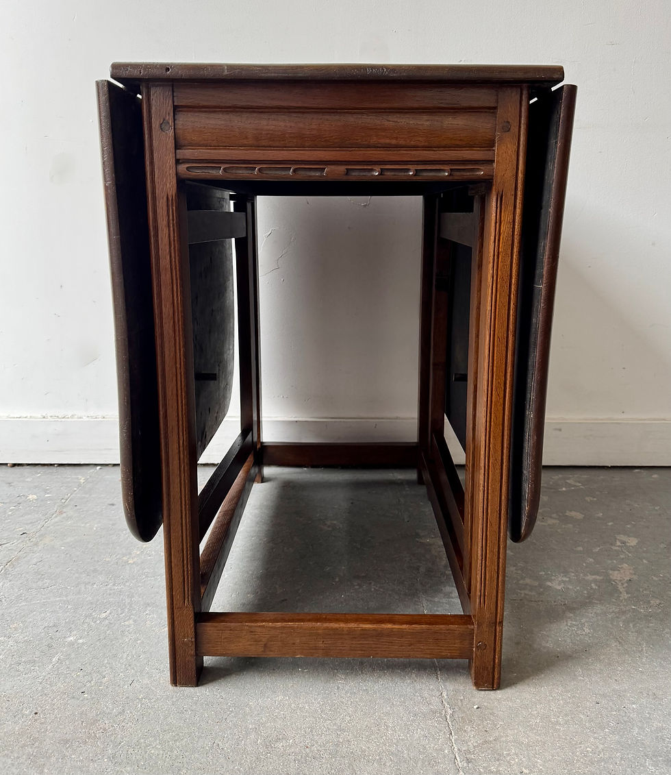 Miniatura: Vintage Oak Gate Leg Dining Table