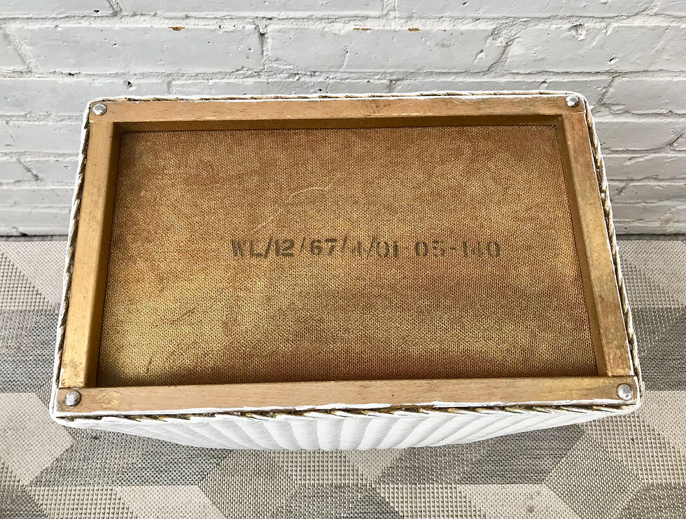 Miniatura: Vintage Lloyd Loom Laundry Basket #841